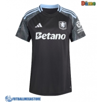 Fotballdrakt Dame Aston Villa Matty Cash #2 Bortedrakt 2025-26 Kortermet